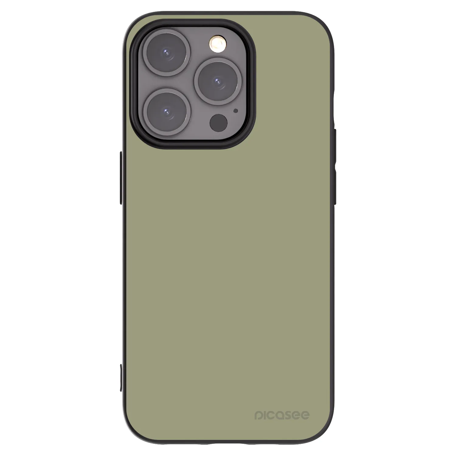 Picasee crna silikonska maskica za Apple iPhone 15 Pro - Dewy Dawn