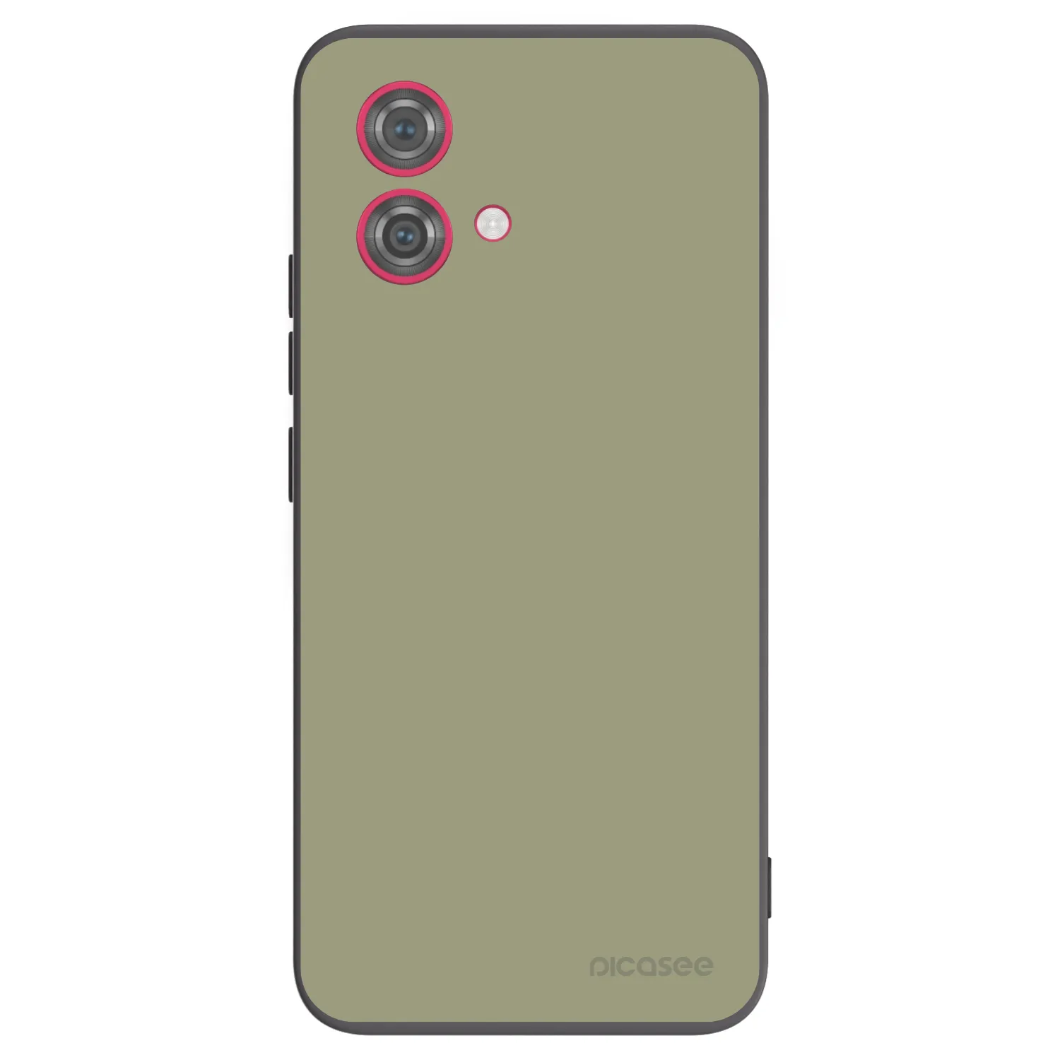 Picasee crna silikonska maskica za Motorola Moto G84 5G - Dewy Dawn
