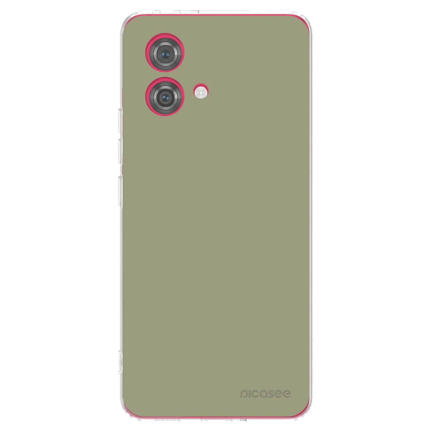 Picasee silikonska prozirna maskica za Motorola Moto G84 5G - Dewy Dawn