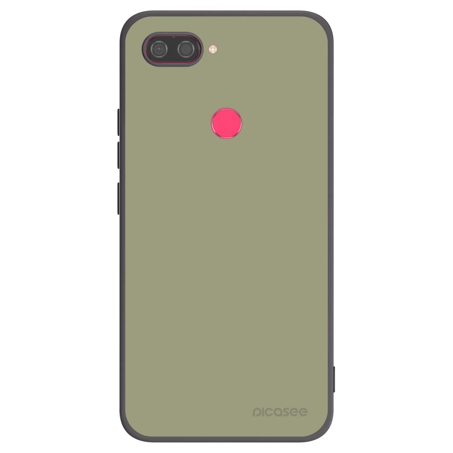 Picasee crna silikonska maskica za Xiaomi Mi 8 Lite - Dewy Dawn