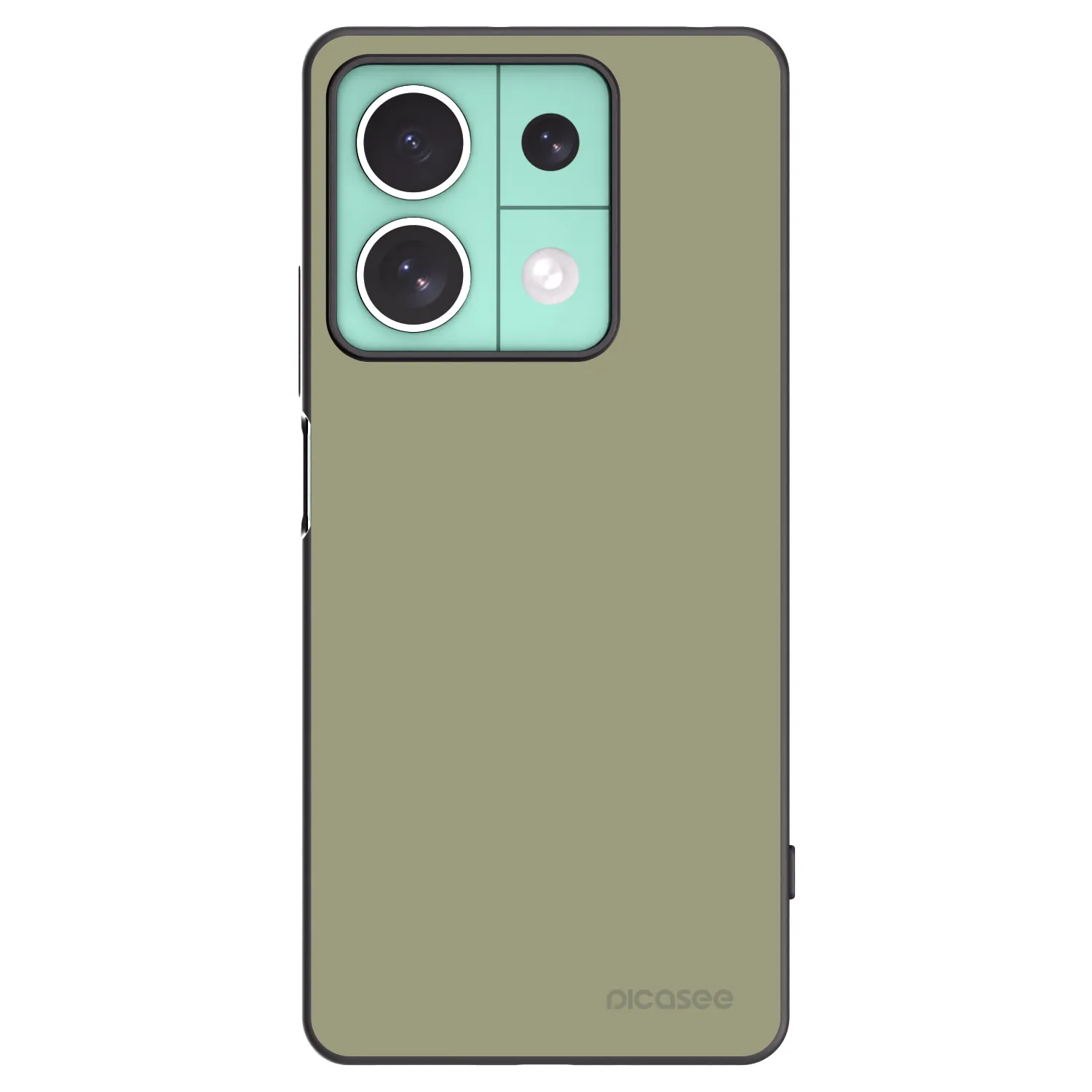 Picasee crna silikonska maskica za Xiaomi Redmi Note 13 5G - Dewy Dawn