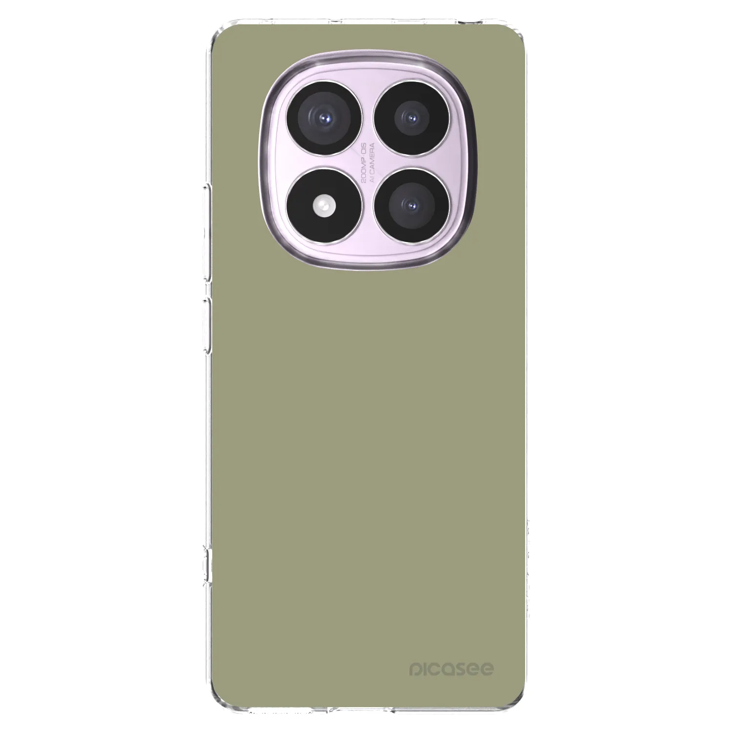 Picasee silikonska prozirna maskica za Xiaomi Redmi Note 14 Pro 5G - Dewy Dawn