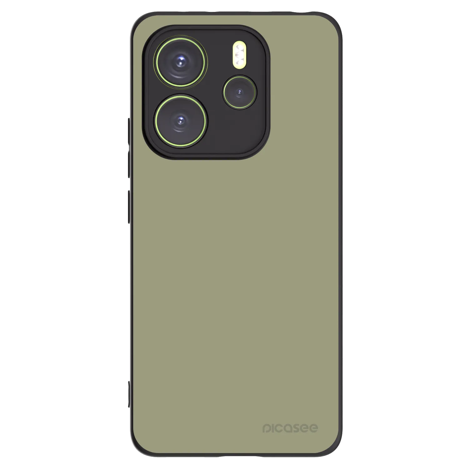 Picasee crna silikonska maskica za Xiaomi Redmi Note 14 4G - Dewy Dawn