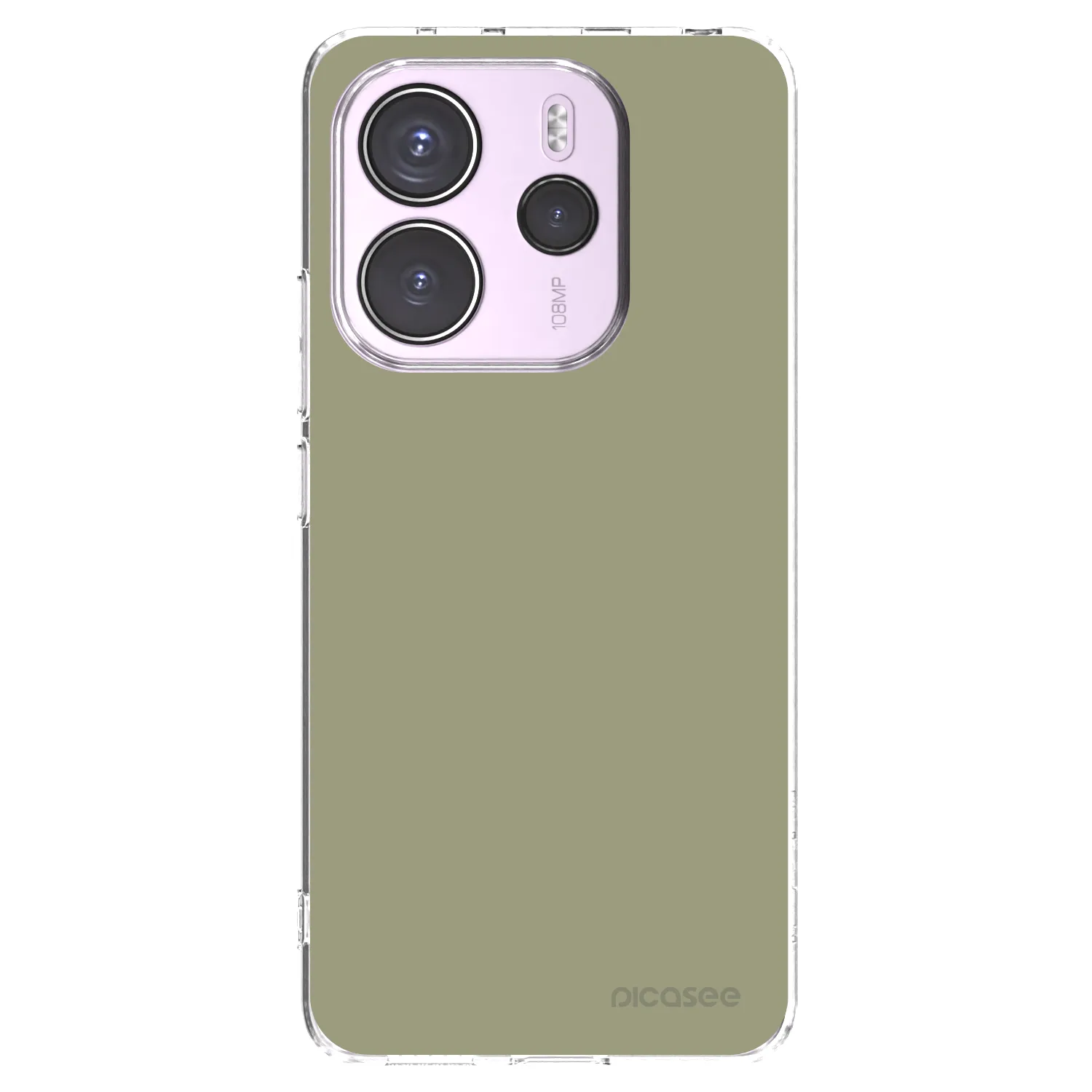 Picasee silikonska prozirna maskica za Xiaomi Redmi Note 14 4G - Dewy Dawn