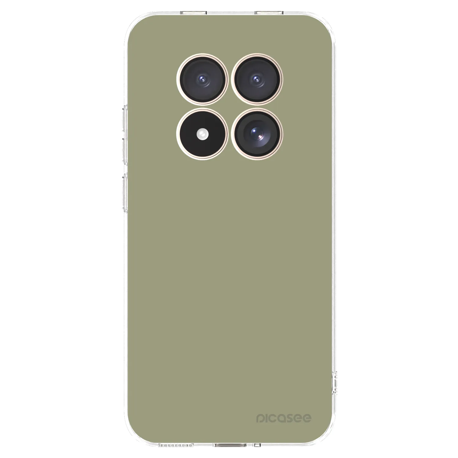 Picasee silikonska prozirna maskica za Xiaomi Redmi Note 15 Pro 4G - Dewy Dawn
