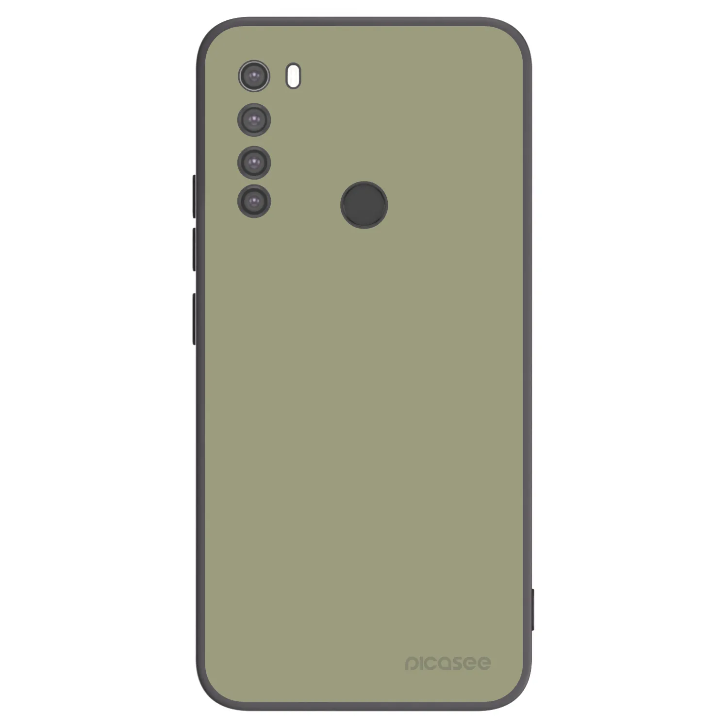 Picasee crna silikonska maskica za Xiaomi Redmi Note 8 - Dewy Dawn