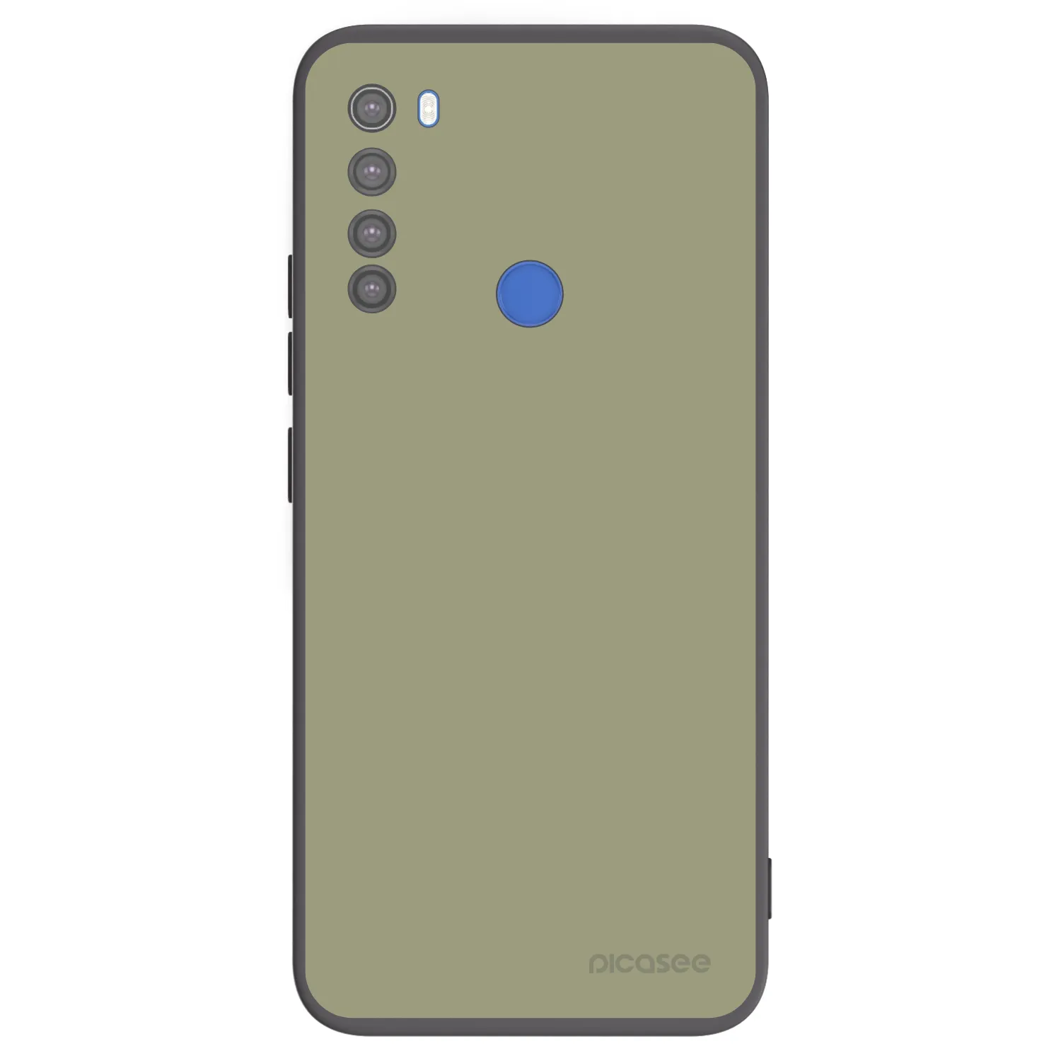 Picasee crna silikonska maskica za Xiaomi Redmi Note 8T - Dewy Dawn