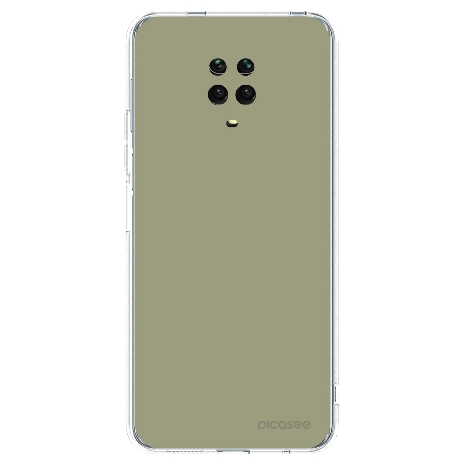 Picasee silikonska prozirna maskica za Xiaomi Redmi Note 9 Pro - Dewy Dawn