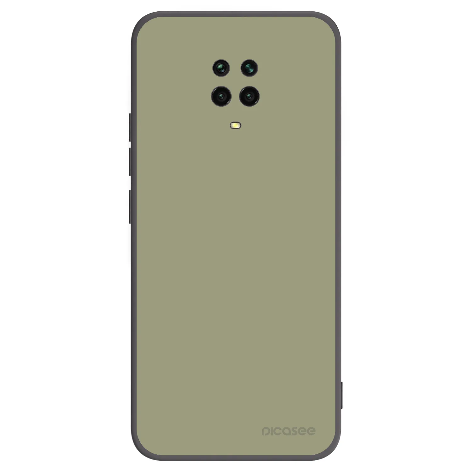 Picasee crna silikonska maskica za Xiaomi Redmi Note 9 Pro - Dewy Dawn