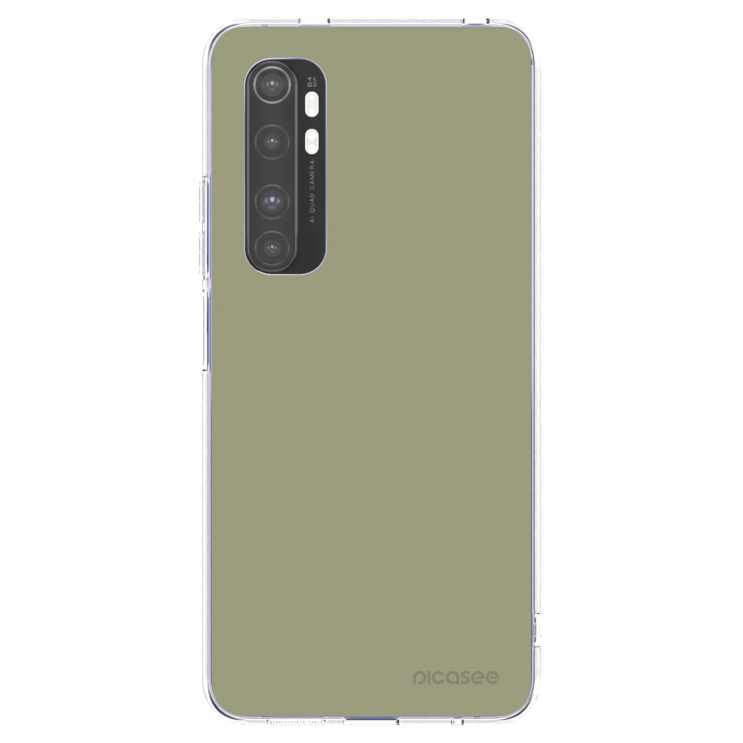 Picasee silikonska prozirna maskica za Xiaomi Mi Note 10 Lite - Dewy Dawn