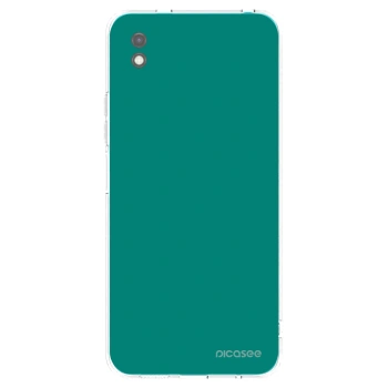 Picasee crna silikonska maskica za Xiaomi Redmi 9A - Emerald Mist