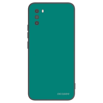 Picasee crna silikonska maskica za Xiaomi Poco M3 - Emerald Mist