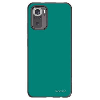 Picasee crna silikonska maskica za Xiaomi Redmi Note 10S - Emerald Mist