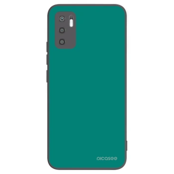 Picasee crna silikonska maskica za Xiaomi Redmi Note 10 5G - Emerald Mist