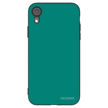 Picasee crna silikonska maskica za Apple iPhone 6 Plus/6S Plus - Emerald Mist