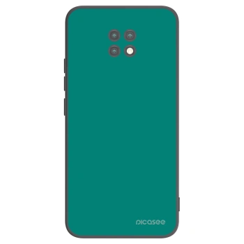 Picasee crna silikonska maskica za Xiaomi Redmi Note 9T - Emerald Mist