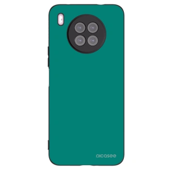 Picasee crna silikonska maskica za Huawei Nova 8i - Emerald Mist