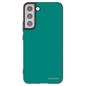 Picasee crna silikonska maskica za Samsung Galaxy S22+ 5G - Emerald Mist