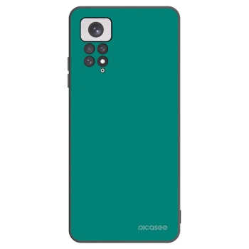 Picasee crna silikonska maskica za Xiaomi Redmi Note 11 - Emerald Mist