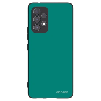 Picasee crna silikonska maskica za Samsung Galaxy A53 5G A536 - Emerald Mist