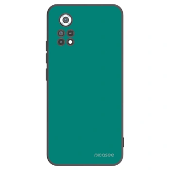 Picasee crna silikonska maskica za Xiaomi Poco X4 Pro 5G - Emerald Mist