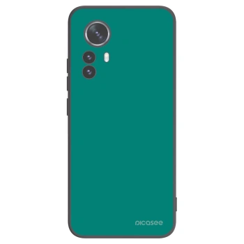 Picasee crna silikonska maskica za Xiaomi 12 Pro - Emerald Mist