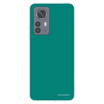 Picasee silikonska prozirna maskica za Xiaomi 12 Pro - Emerald Mist