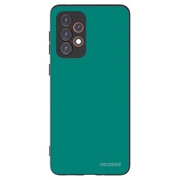 Picasee crna silikonska maskica za Samsung Galaxy A33 5G A336 - Emerald Mist