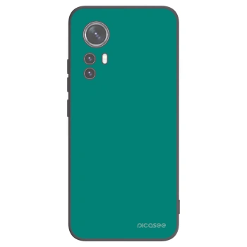 Picasee crna silikonska maskica za Xiaomi 12X - Emerald Mist
