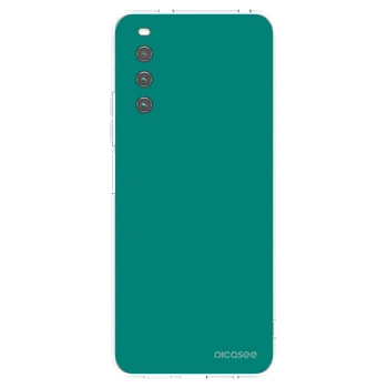 Picasee silikonska prozirna maskica za Sony Xperia 10 IV 5G - Emerald Mist