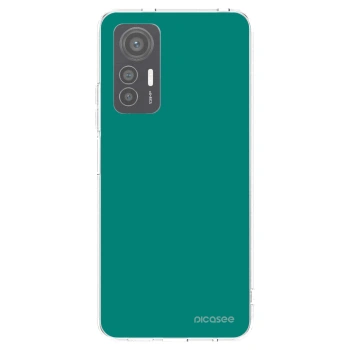 Picasee silikonska prozirna maskica za Xiaomi 12 Lite - Emerald Mist