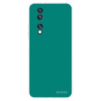 Picasee silikonska prozirna maskica za Honor 70 - Emerald Mist