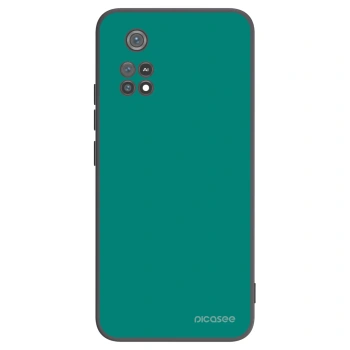 Picasee crna silikonska maskica za Xiaomi Poco M4 Pro - Emerald Mist