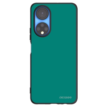 Picasee crna silikonska maskica za Honor X7 - Emerald Mist