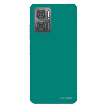 Picasee silikonska prozirna maskica za Xiaomi Redmi 10 5G - Emerald Mist