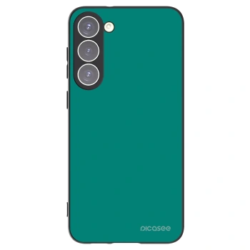 Picasee crna silikonska maskica za Samsung Galaxy S23+ 5G - Emerald Mist