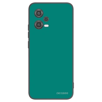 Picasee crna silikonska maskica za Xiaomi Poco X5 - Emerald Mist