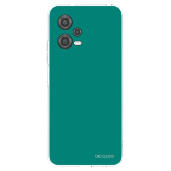 Picasee silikonska prozirna maskica za Xiaomi Poco X5 - Emerald Mist
