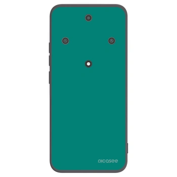 Picasee crna silikonska maskica za Honor Magic5 Lite 5G - Emerald Mist