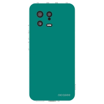 Picasee silikonska prozirna maskica za Xiaomi 13 - Emerald Mist