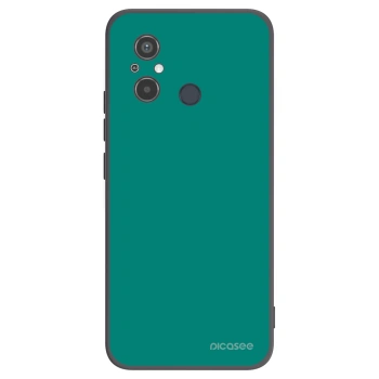 Picasee crna silikonska maskica za Xiaomi Redmi 12C - Emerald Mist
