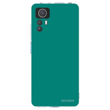 Picasee silikonska prozirna maskica za Xiaomi Redmi Note 12S - Emerald Mist