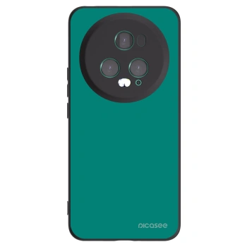 Picasee crna silikonska maskica za Honor Magic5 Pro - Emerald Mist