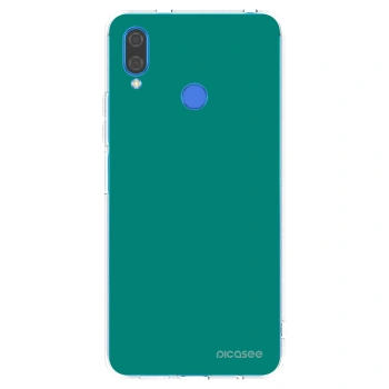 Picasee silikonska prozirna maskica za Huawei Nova 3 - Emerald Mist