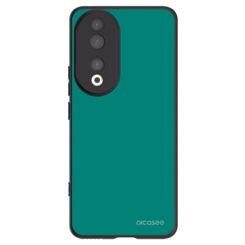 Picasee crna silikonska maskica za Honor 90 5G - Emerald Mist