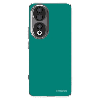 Picasee silikonska prozirna maskica za Honor 90 5G - Emerald Mist