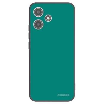 Picasee crna silikonska maskica za Xiaomi Redmi 12 5G - Emerald Mist