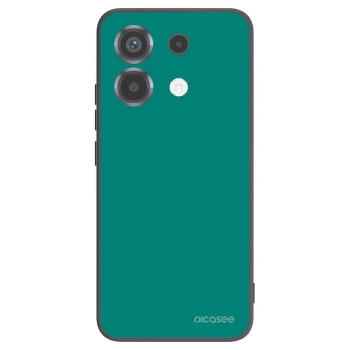 Picasee crna silikonska maskica za Xiaomi Poco X6 - Emerald Mist