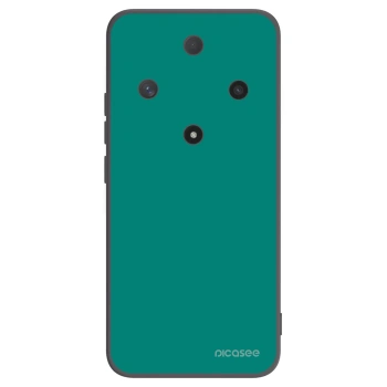 Picasee crna silikonska maskica za Honor Magic6 Lite 5G - Emerald Mist