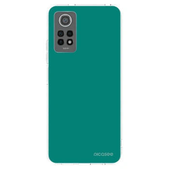 Picasee silikonska prozirna maskica za Xiaomi Redmi Note 12 Pro 4G - Emerald Mist